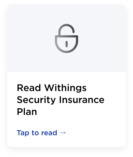 Read Withings Security Insurance Plan
